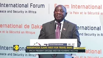 Ramaphosa slams West on 'travel bans' calls them hypocrite | Omicron | Latest English News