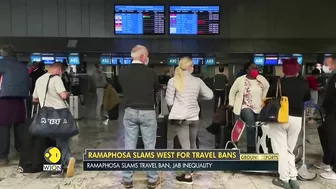 Ramaphosa slams West on 'travel bans' calls them hypocrite | Omicron | Latest English News