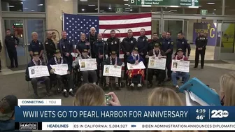 World War II veterans travel to Hawaii to remember Pearl Harbor