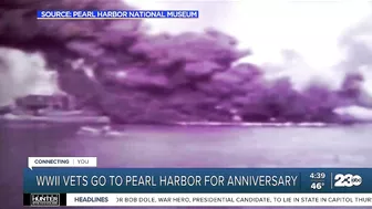 World War II veterans travel to Hawaii to remember Pearl Harbor