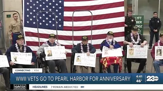 World War II veterans travel to Hawaii to remember Pearl Harbor