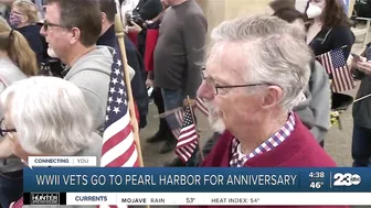 World War II veterans travel to Hawaii to remember Pearl Harbor