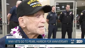 World War II veterans travel to Hawaii to remember Pearl Harbor