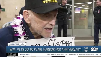 World War II veterans travel to Hawaii to remember Pearl Harbor