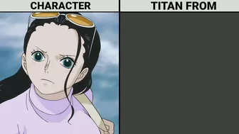 ONE PIECE CHARACTERS IN TITAN FORM | ANIME ENERGY