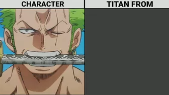 ONE PIECE CHARACTERS IN TITAN FORM | ANIME ENERGY