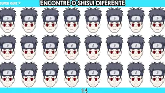 ENCONTRE O EMOJI DIFERENTE UCHIHAS - JOGO DOS EMOJIS MAIORES UCHIHAS DO ANIME NARUTO