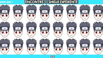 ENCONTRE O EMOJI DIFERENTE UCHIHAS - JOGO DOS EMOJIS MAIORES UCHIHAS DO ANIME NARUTO