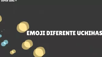 ENCONTRE O EMOJI DIFERENTE UCHIHAS - JOGO DOS EMOJIS MAIORES UCHIHAS DO ANIME NARUTO