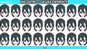 ENCONTRE O EMOJI DIFERENTE UCHIHAS - JOGO DOS EMOJIS MAIORES UCHIHAS DO ANIME NARUTO