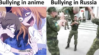 Bullying In Anime VS Bullying In Russia