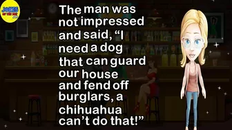 Funny Joke: A couple moved into a rough neighborhood, and decided that they needed a guard dog