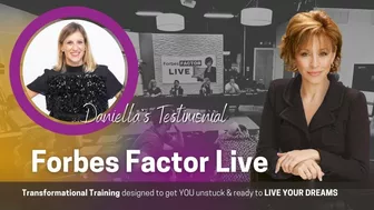 Transformation Training with Celebrity Coach Forbes Riley: Daniella Platt Testimonial