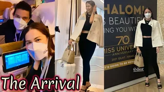 Marian Rivera ARRIVES in ISRAEL in STYLE for Miss Universe 2021