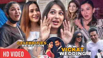 Celebrities Reaction on Katrina Kaif - Vicky Kaushal Wedding