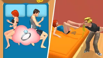 Couple Life 3D ????❤️???? All Levels Gameplay Trailer Android,ios New Game