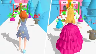 Princess Run 3D ????❤️???? All Levels Gameplay Trailer Android,ios New Game