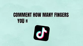 Put A Finger Down TikTok Edition