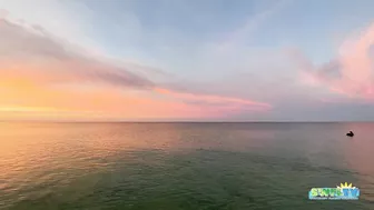 A Glorious Wednesday Morning Sunrise at the Beach in North Naples, FL 12.08.21