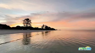 A Glorious Wednesday Morning Sunrise at the Beach in North Naples, FL 12.08.21