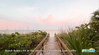 A Glorious Wednesday Morning Sunrise at the Beach in North Naples, FL 12.08.21