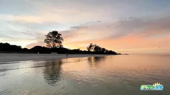 A Glorious Wednesday Morning Sunrise at the Beach in North Naples, FL 12.08.21