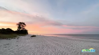 A Glorious Wednesday Morning Sunrise at the Beach in North Naples, FL 12.08.21