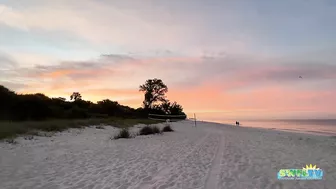 A Glorious Wednesday Morning Sunrise at the Beach in North Naples, FL 12.08.21