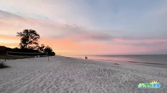 A Glorious Wednesday Morning Sunrise at the Beach in North Naples, FL 12.08.21