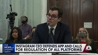 Instagram's Mosseri grilled by lawmakers on Capitol Hill