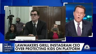 Instagram's Mosseri grilled by lawmakers on Capitol Hill