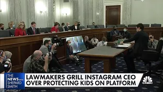 Instagram's Mosseri grilled by lawmakers on Capitol Hill