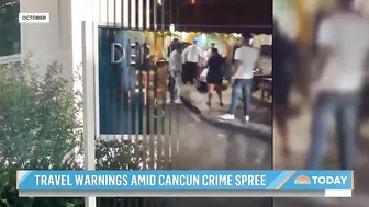 Travel Warnings Issued Amid Cancun Crime Spree