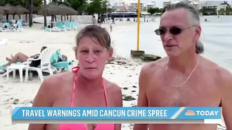 Travel Warnings Issued Amid Cancun Crime Spree