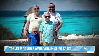 Travel Warnings Issued Amid Cancun Crime Spree