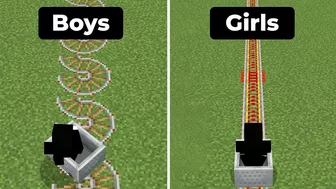 how do boys and girls travel