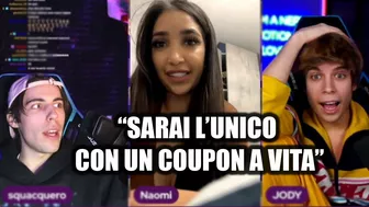 Naomi regala a Jody un abbonamento a vita su Onlyfans