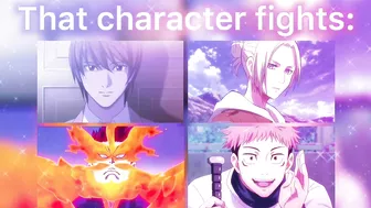 PICK AN ANIME CHARACTER, SEE WHO THEY FIGHT!