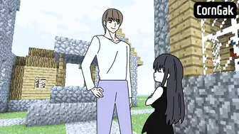 Enderman and Steve minecraft anime ep 13