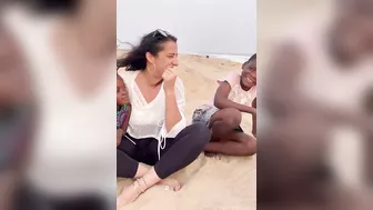 Yoruba lessons with little Yoruba teachers at Ilashe beach( Fari Elysian )