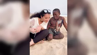 Yoruba lessons with little Yoruba teachers at Ilashe beach( Fari Elysian )