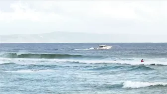 The Noosa Bar and Main Beach. Monday morning, December 13, 2021.