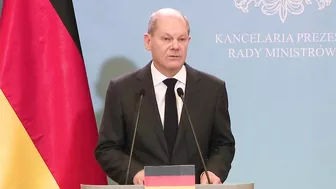 Scholz in Polen: Streit um Nord Stream 2 und Reparationszahlungen