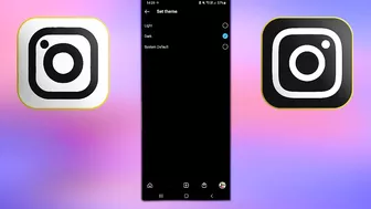 How to change INSTAGRAM mode (DARK & LIGHT Theme) | 2021