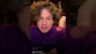 Charlie Puth Instagram Live | December 12, 2021