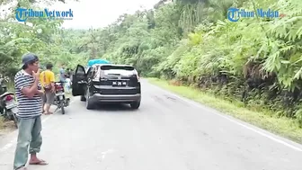 Mobil Travel Aceh-Medan Terjun Bebas ke Jurang dan Hilang di Sungai Perbatasan Pakpak Bharat-Aceh