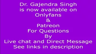 Dr Singh is now on Onlyfans and Patreon for Q&A