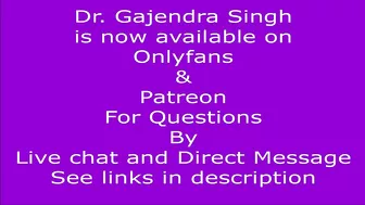 Dr Singh is now on Onlyfans and Patreon for Q&A