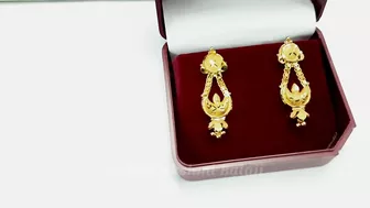 గోల్డ్ 3 గ్రామ్స్ పోగులు డిజైన్స్ | Gold Earrings Models | Gold Lakshmi Balaji