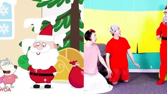 Wolfoo Helps Santa Claus - WOLFOO WITH ZERO BUDGET! | Funny Cartoon Parodies